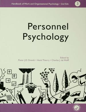 Cover of the book A Handbook of Work and Organizational Psychology by Patricia Swann