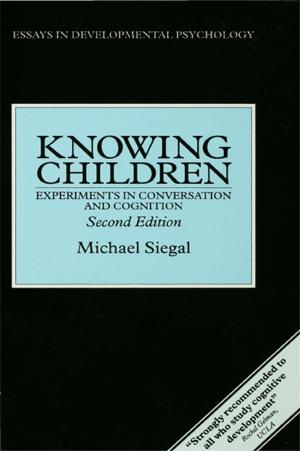 Cover of the book Knowing Children by David Luscombe