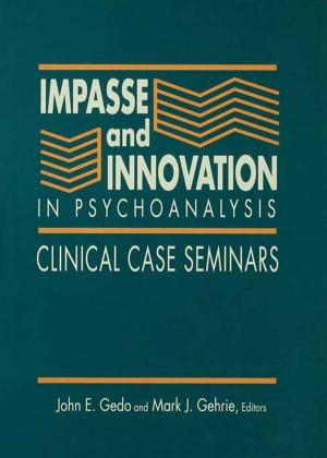 Cover of the book Impasse and Innovation in Psychoanalysis by Christoph A Hafner, Lindsay Miller