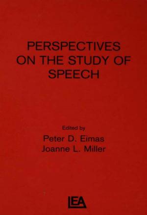 Cover of the book Perspectives on the Study of Speech by Elizabeth Williamson