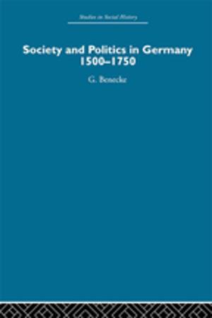 Cover of the book Society and Politics in Germany by 