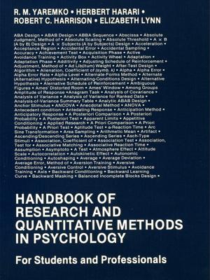 Book cover of Handbook of Research and Quantitative Methods in Psychology