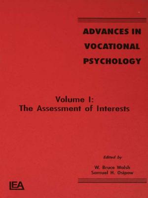 Cover of the book Advances in Vocational Psychology by John Argenti