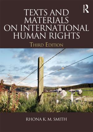 Cover of the book Texts and Materials on International Human Rights by Anthony M. Clohesy, Stuart Isaacs, Chris Sparks
