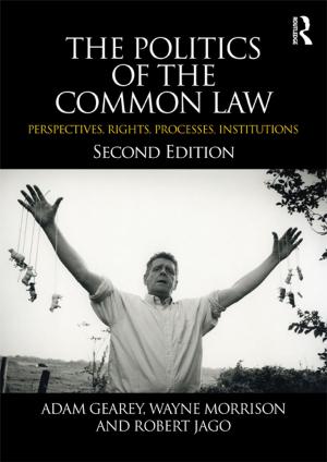Book cover of The Politics of the Common Law