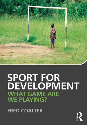 Cover of the book Sport for Development by Joseph-Marie Degerando