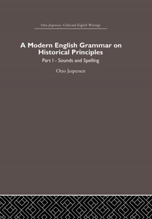 Cover of the book A Modern English Grammar on Historical Principles by Jacques Lévy
