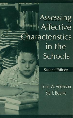 Cover of the book Assessing Affective Characteristics in the Schools by Basil Tripp