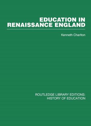 Cover of the book Education in Renaissance England by Edward M. Waring