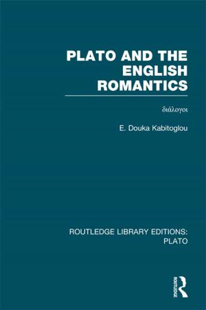 Cover of the book Plato and the English Romantics (RLE: Plato) by J. E. Meade