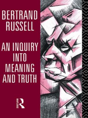 Cover of the book An Inquiry into Meaning and Truth by Sonia Kruks
