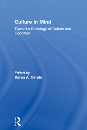 Cover of the book Culture in Mind by David P. Levine