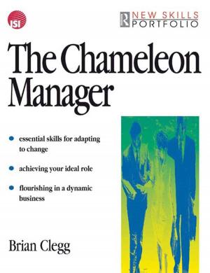 Book cover of The Chameleon Manager