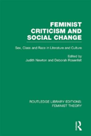 Cover of the book Feminist Criticism and Social Change (RLE Feminist Theory) by Lorenzo Infantino