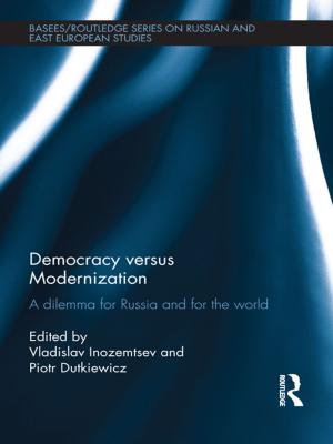 Cover of the book Democracy versus Modernization by Henriette Gunkel