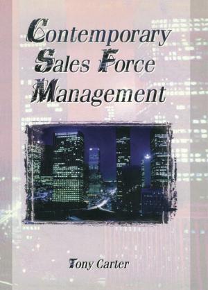 Cover of the book Contemporary Sales Force Management by Maria Zelia de Alvarenga