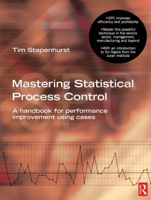 Cover of the book Mastering Statistical Process Control by Janice Hocker Rushing