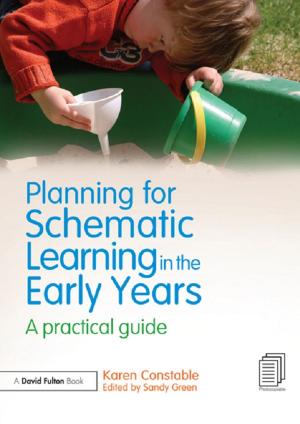 Cover of the book Planning for Schematic Learning in the Early Years by A. Alfieri