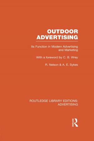 Cover of the book Outdoor Advertising (RLE Advertising) by Jim McMenamin