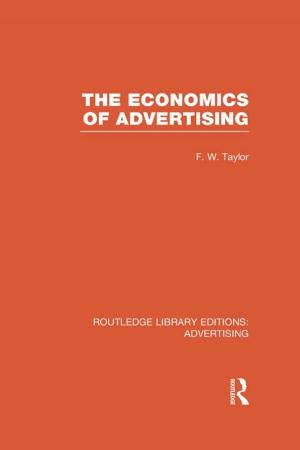 Cover of The Economics of Advertising (RLE Advertising)