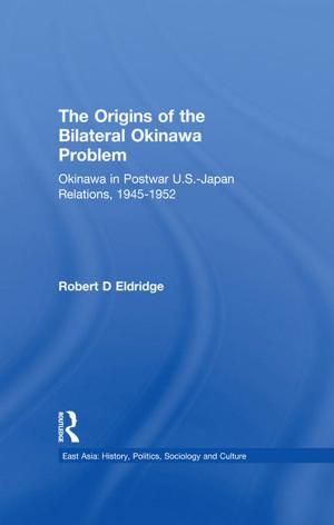 Book cover of The Origins of the Bilateral Okinawa Problem
