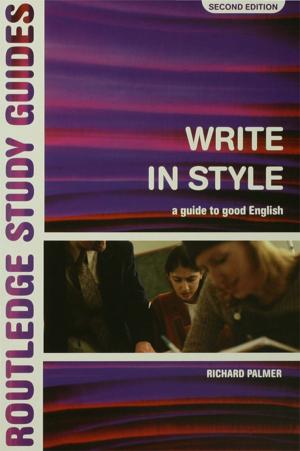 Cover of the book Write in Style by Pirouz Mojtahed-Zadeh