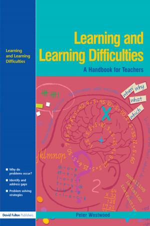 Cover of the book Learning and Learning Difficulties by Steve Jackson