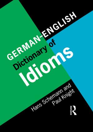 Cover of the book German/English Dictionary of Idioms by Les Bell, Howard Stevenson