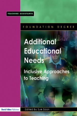Cover of the book Additional Educational Needs by William F. Pinar