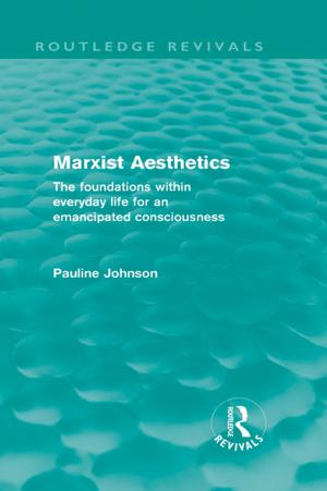 Cover of the book Marxist Aesthetics by Pamela J. Benson