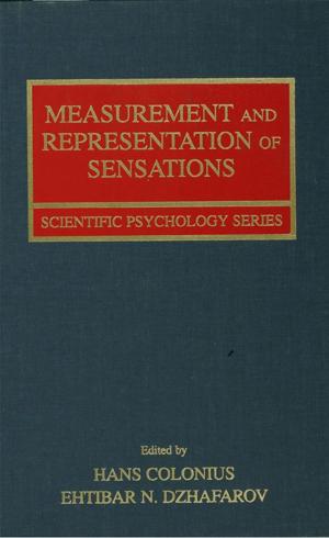 Cover of the book Measurement and Representation of Sensations by Marius Felderhof