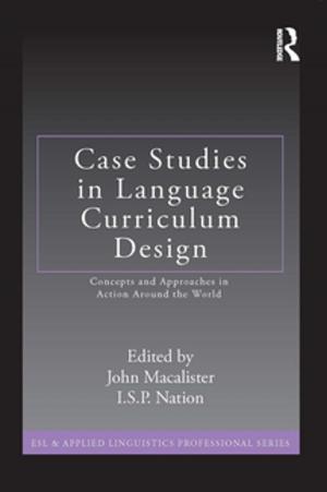 Cover of the book Case Studies in Language Curriculum Design by Simon Frith, Matt Brennan, Emma Webster, Martin Cloonan