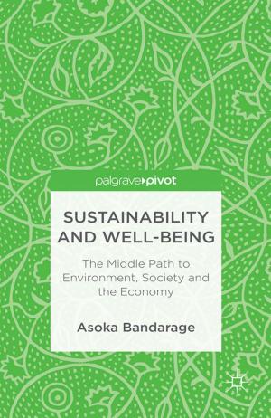 Cover of the book Sustainability and Well-Being by M. Smith