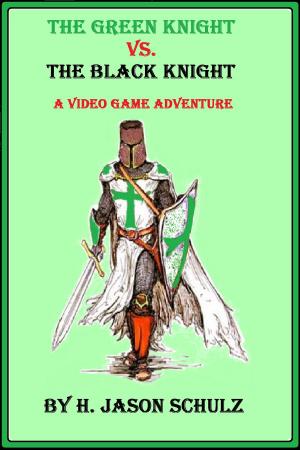 Book cover of The Green Knight vs The Black Knight; A Video Game Adventure