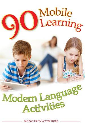 Book cover of 90 Mobile Learning Modern Language Activities