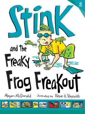 Cover of the book Stink and the Freaky Frog Freakout by Megan McDonald