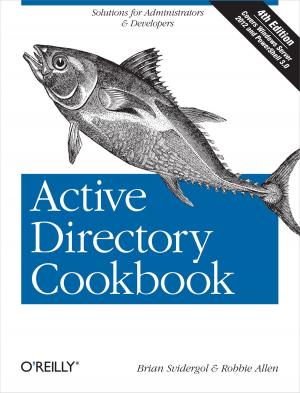 Cover of the book Active Directory Cookbook by Peter Southwick, Doug Marschke, Harry Reynolds
