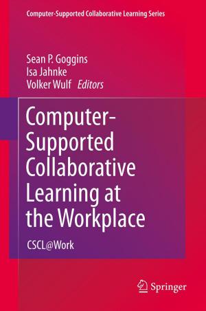 Cover of the book Computer-Supported Collaborative Learning at the Workplace by Undurti N. Das