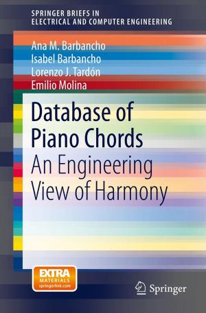 Book cover of Database of Piano Chords