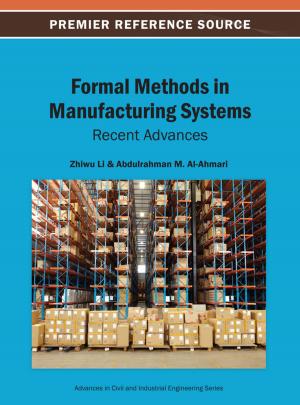 Cover of the book Formal Methods in Manufacturing Systems by Sally Ann Brown