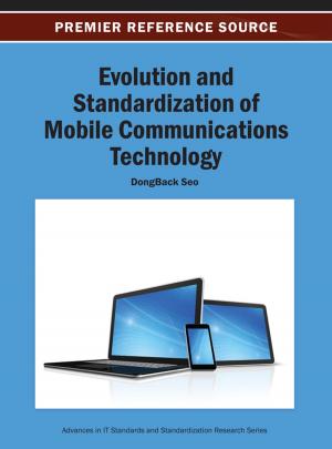 Book cover of Evolution and Standardization of Mobile Communications Technology