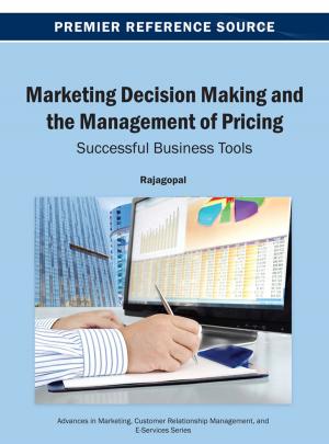 Book cover of Marketing Decision Making and the Management of Pricing