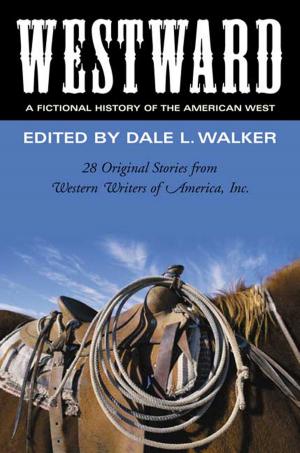 Cover of the book Westward: A Fictional History of the American West by Nnedi Okorafor, Paul Cornell, Seanan McGuire, Martha Wells, Jeremy C. Shipp
