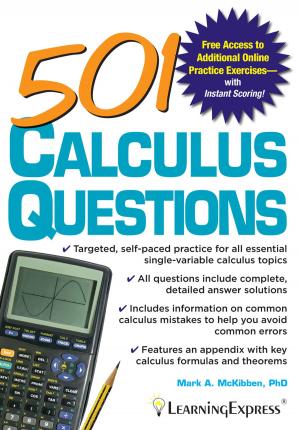 Cover of the book 501 Calculus Questions by LearningExpress, LLC