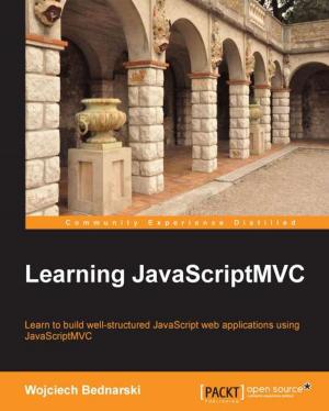 Cover of the book Learning JavaScriptMVC by Sudharsan Ravichandiran
