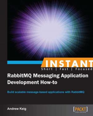 Cover of the book Instant RabbitMQ Messaging Application Development How-to by Rahat Khanna, Sani Yusuf, Hoc Phan