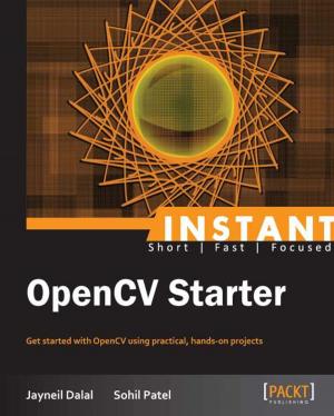 Cover of the book Instant OpenCV Starter by Jacob Perkins