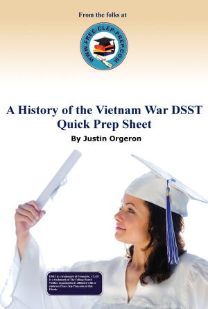 Book cover of A History of the Vietnam War DSST Quick Prep Sheet