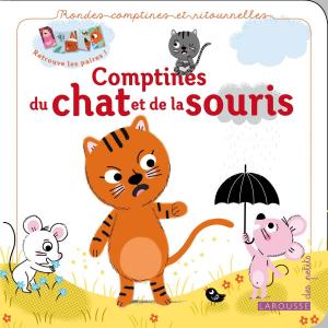 Cover of the book Comptines du chat et de la souris by Émile Zola