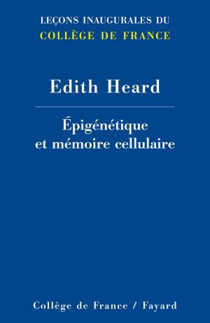 Book cover of Epigénétique et mémoire cellulaire